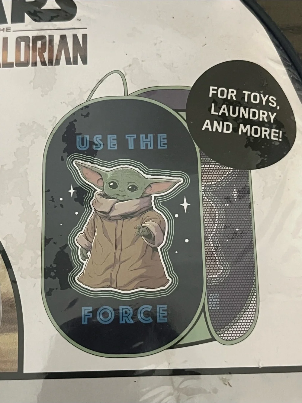Disney Star Wars The Mandalorian Grogu Navy Pop-Up Hamper